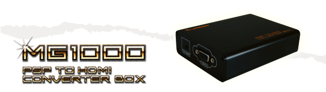 MG1000 PSP to HDMI Converter Box