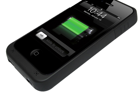 FMトランスミッターとバッテリーをiPhone4/4S用ケースに搭載!