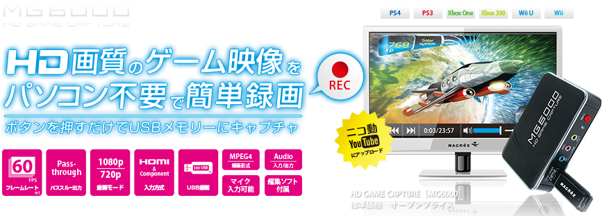 レトロゲーム機をHDMI接続 懐かしの名作ゲームが大画面で蘇る！ RETRO GAME TO HDMI CONVERTER(レトロゲームトゥエイチディーエムアイコンバーター) [MG5100]